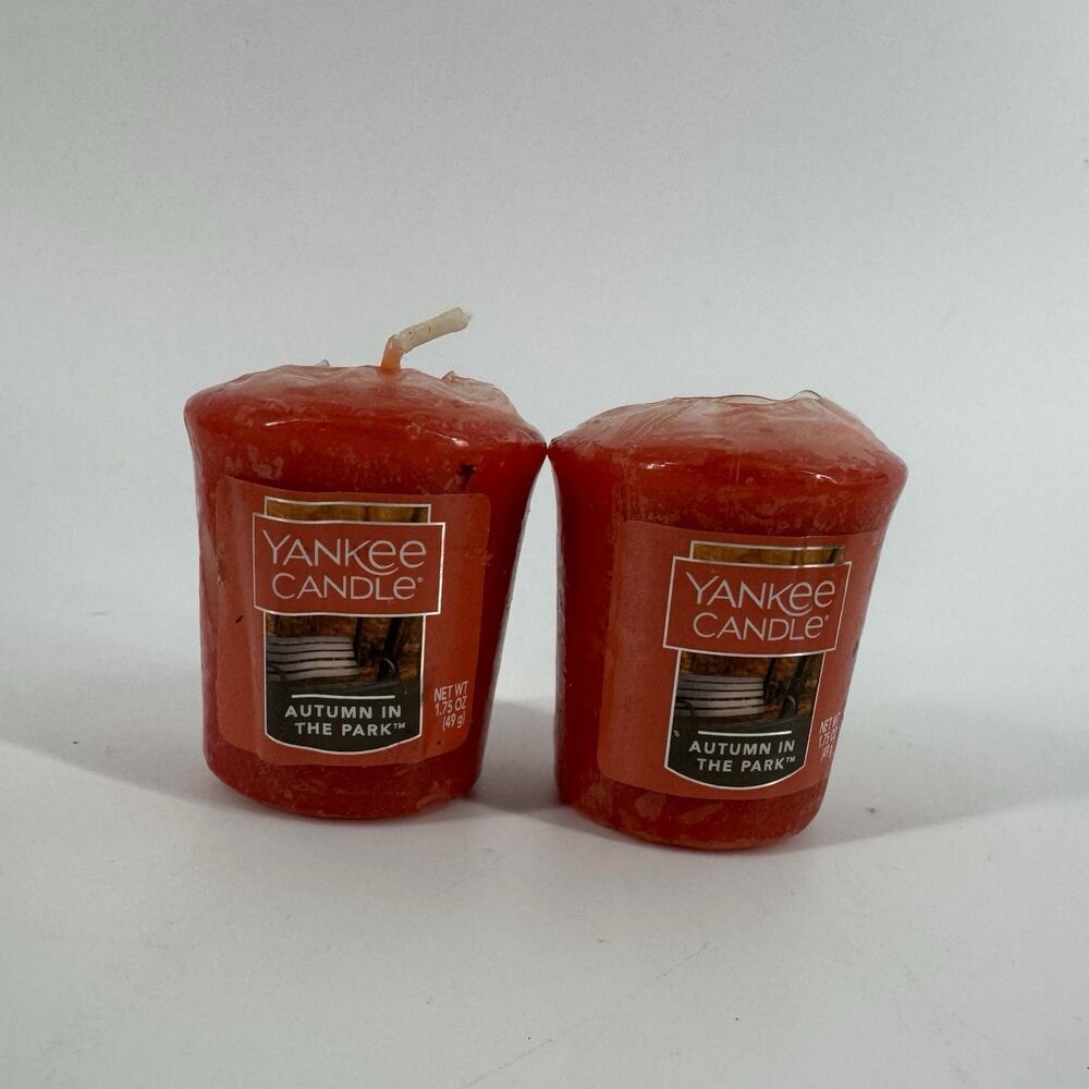 Yankee Candle Autumn In The Park Set Of 2 Votives